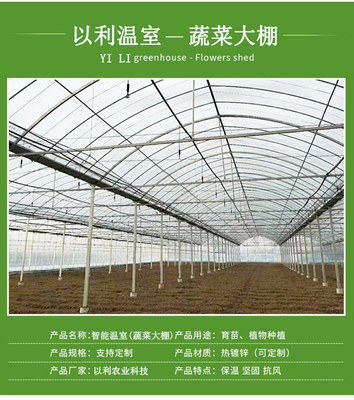 以利農(nóng)業(yè) 專業(yè)化設(shè)計與一站式服務(wù)，打造高效智能的花卉養(yǎng)殖大棚與連棟玻璃溫室
